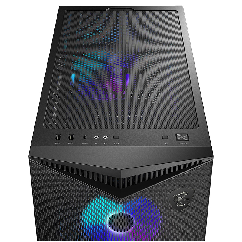 Boîtier Gamer MSI MPG GUNGNIR 300R AIRFLOW - Noir - Image 4