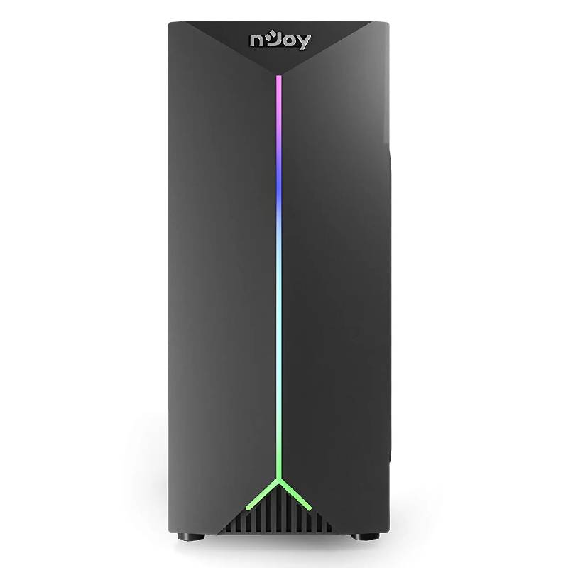 Boitier Gamer NJOY ANIL Moyen Tour 1 Fan RGB - Noir  - Image 2