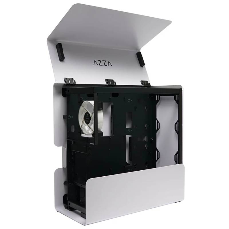 Boîtier Pc Gamer AZZA CAST CSAZ-808W-M - Blanc - Image 6