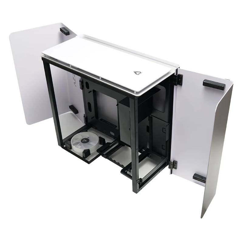 Boîtier Pc Gamer AZZA CAST CSAZ-808W-M - Blanc - Image 5