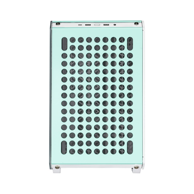 Boîtier PC COOLER MASTER Qube 500 Flatpack Macaron Edition - Blanc - Image 2