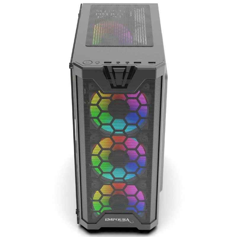 Boîtier Pc Gamer INCA EMG-15XB - Noir - Image 3