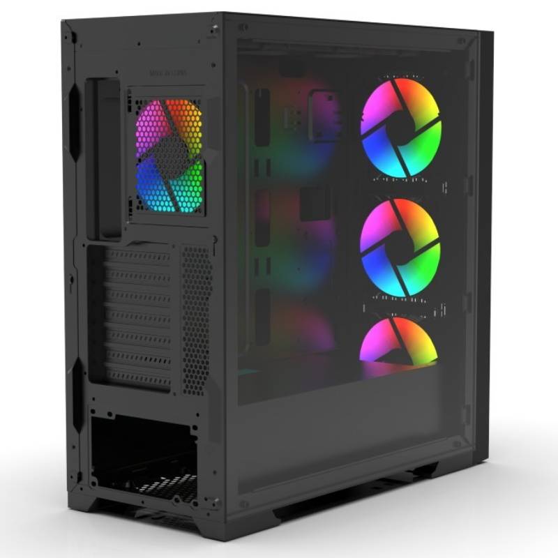 Boîtier Pc Gamer INCA EMG-17XB - Noir - Image 4