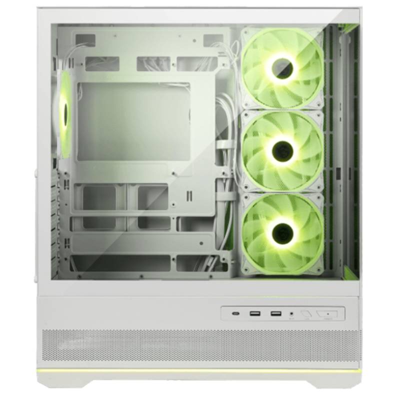 Boîtier PC Gamer MSI MAG PANO 110R PZ - Blanc - Image 3