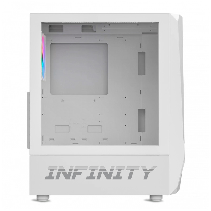 Boîtier PC Gamer SPIRIT OF GAMER Infinity Artic ARGB - Blanc - Image 3