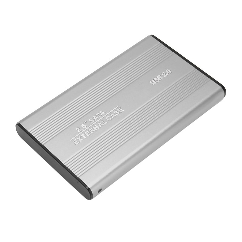 Boitier Pour Disque Dur Externe  2.5'' USB 2.0 En Métal