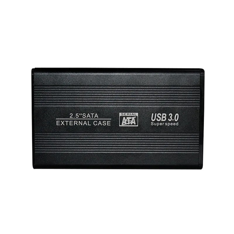 Boitier Pour Disque Dur Externe  2.5'' USB 3.0 En Métal - Noir