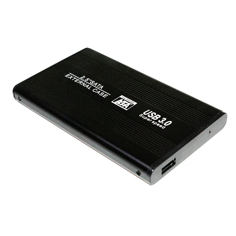 Boitier Pour Disque Dur Externe  2.5'' USB 3.0 En Métal - Noir - Image 2