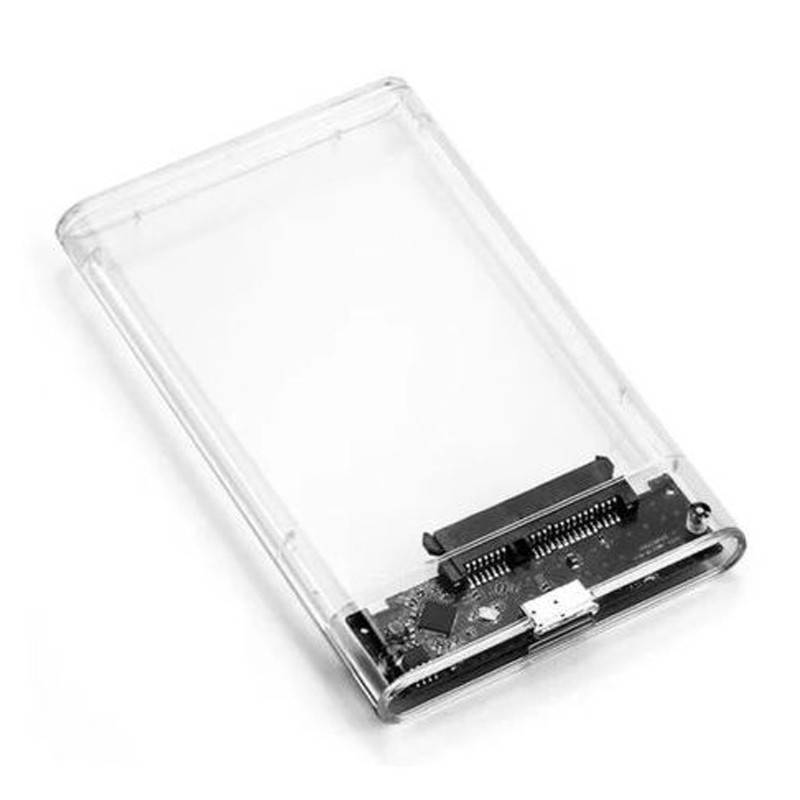 Boitier Pour Disque Dur Externe 2.5'' USB 3.0 - Transparent - Image 2