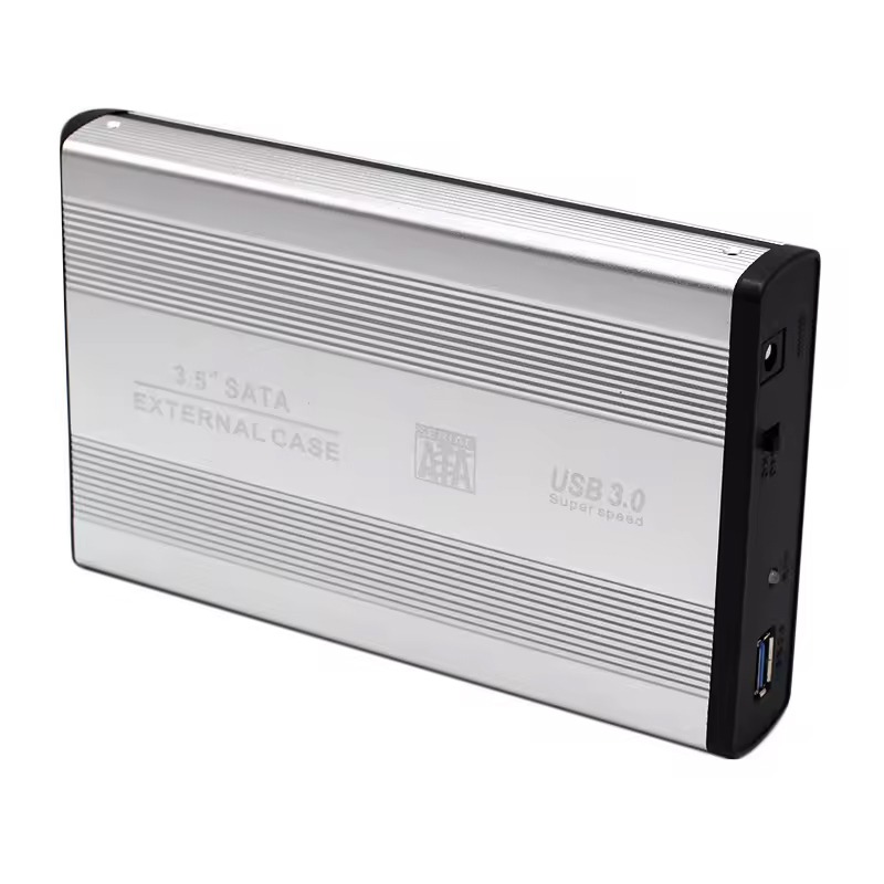 Boitier Pour Disque Dur Externe 3.5" PC USB 3.0 En Métal - Image 2