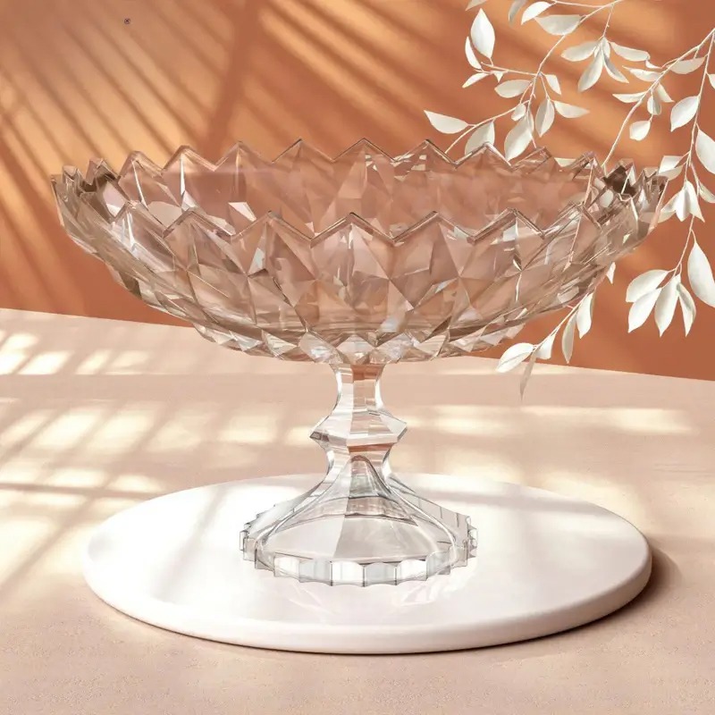 Bol à fruits en verre CITY GLASS Galaxy - 30cm - Image 2