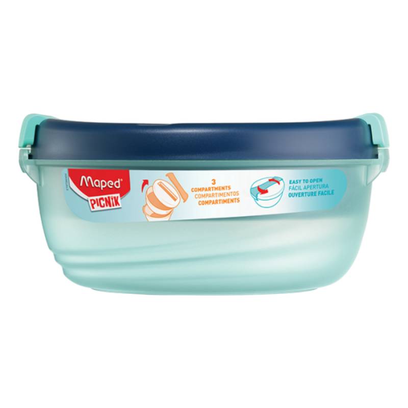 Bol Lunch MAPED Origins 1,4 l Bleu - 872604