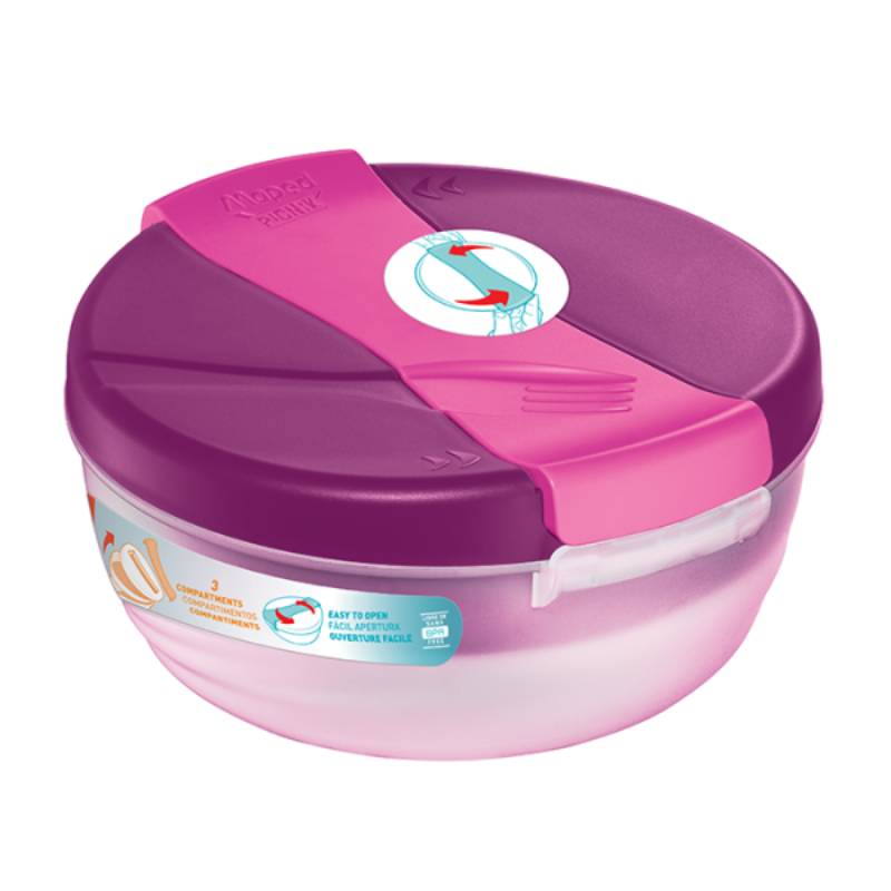 Bol Lunch MAPED Origins 1,4 l Rose - 872601 - Image 2