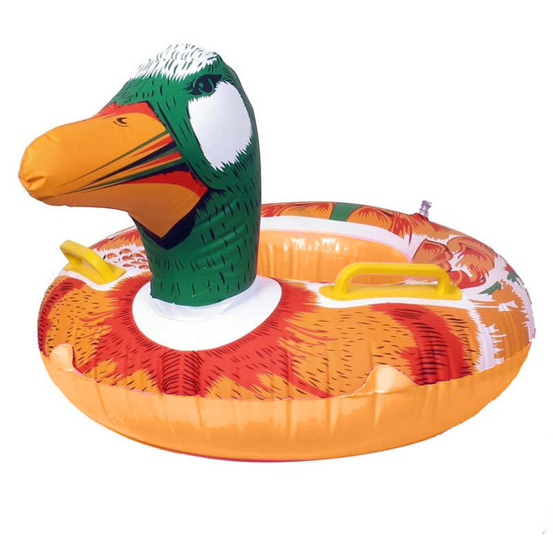 Bouée Gonflable Baby Boat Canard - Vert