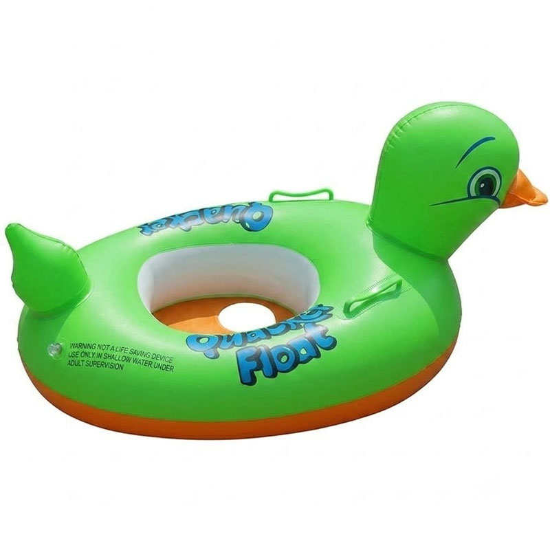 Bouée Gonflable Baby Boat Duck - Vert