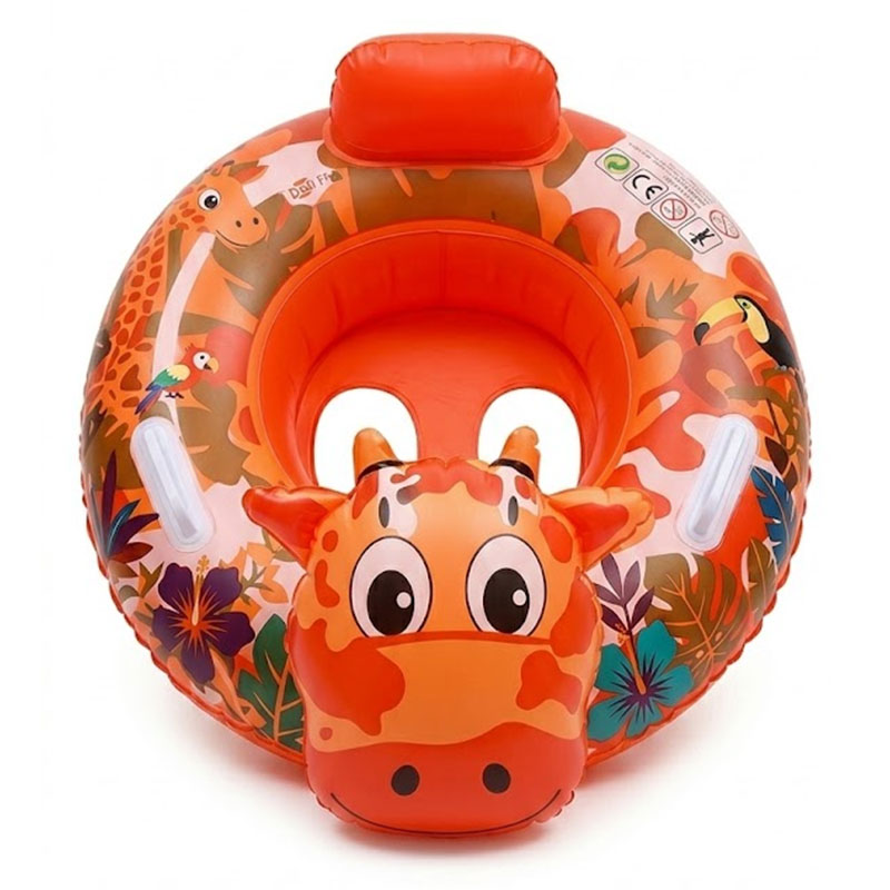 Bouée Gonflable pour Bébé Baby Boat Orange