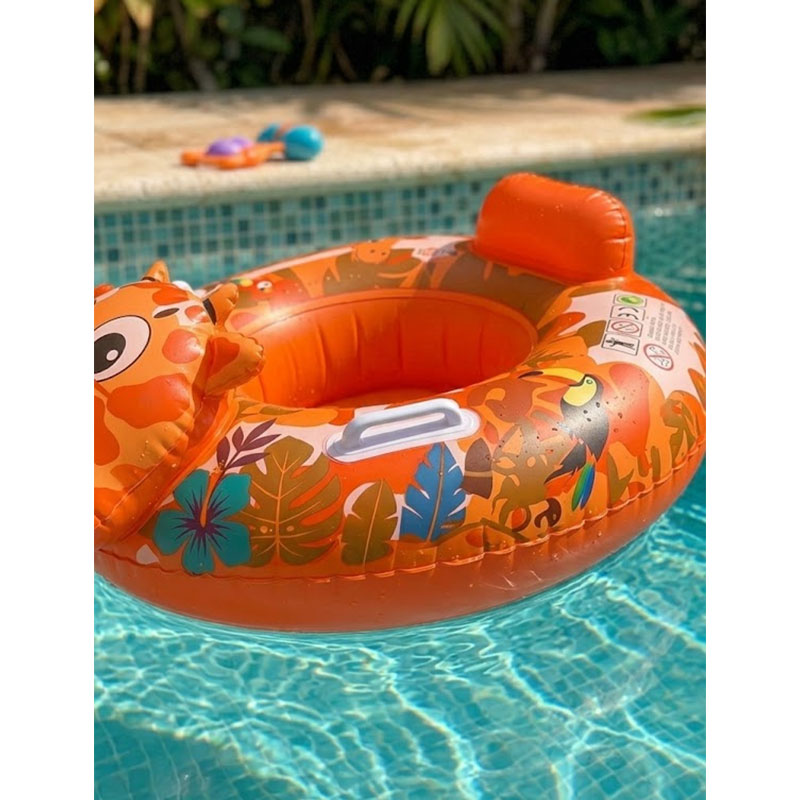 Bouée Gonflable pour Bébé Baby Boat Orange - Image 2