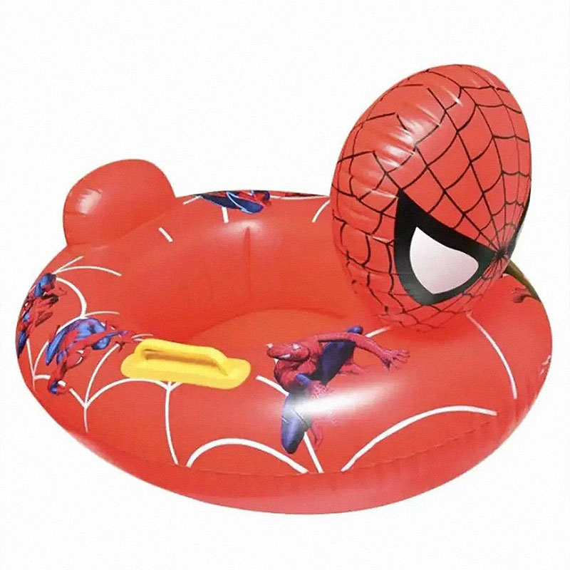 Bouée Gonflable Baby Boat SpiderMan 27" - Rouge&Bleu