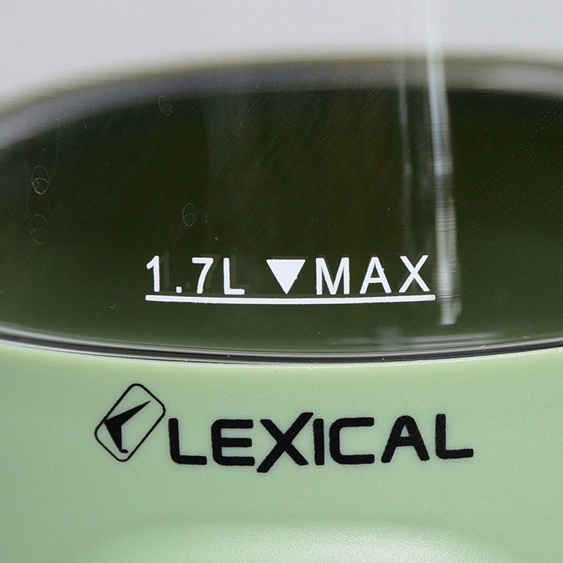 Bouilloire Sans Fil LEXICAL LEK-1462-3 2200W 1.7L - Vert - Image 3