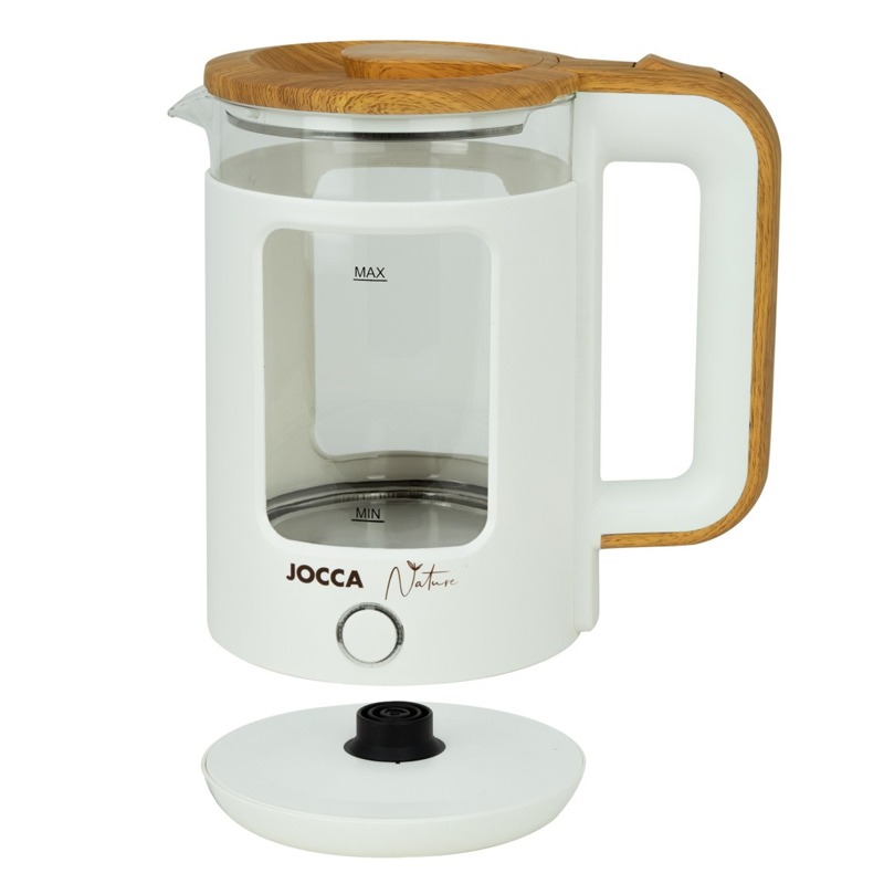 Bouilloire électrique JOCCA Nature 1.8L - Blanc - Image 3