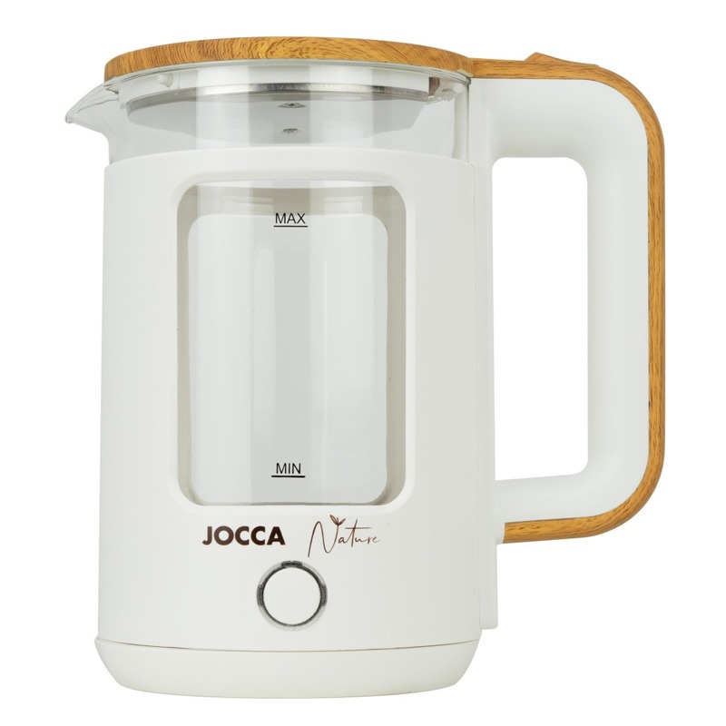 Bouilloire électrique JOCCA Nature 1.8L - Blanc