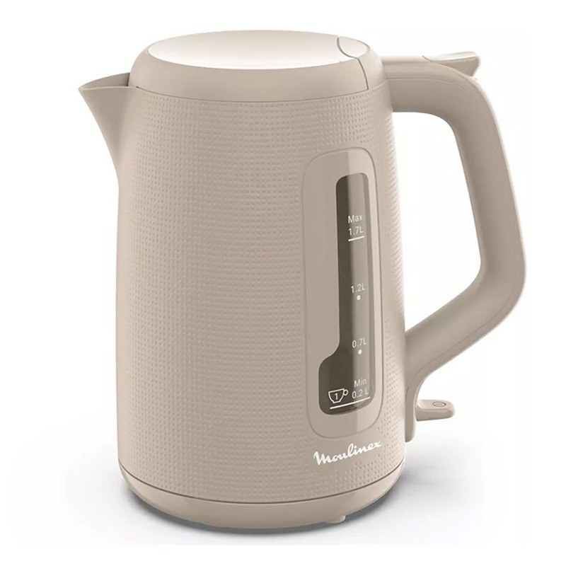 Bouilloire Électrique MOULINEX Morning 2400W 1.7L - Gris Chaud - Image 2