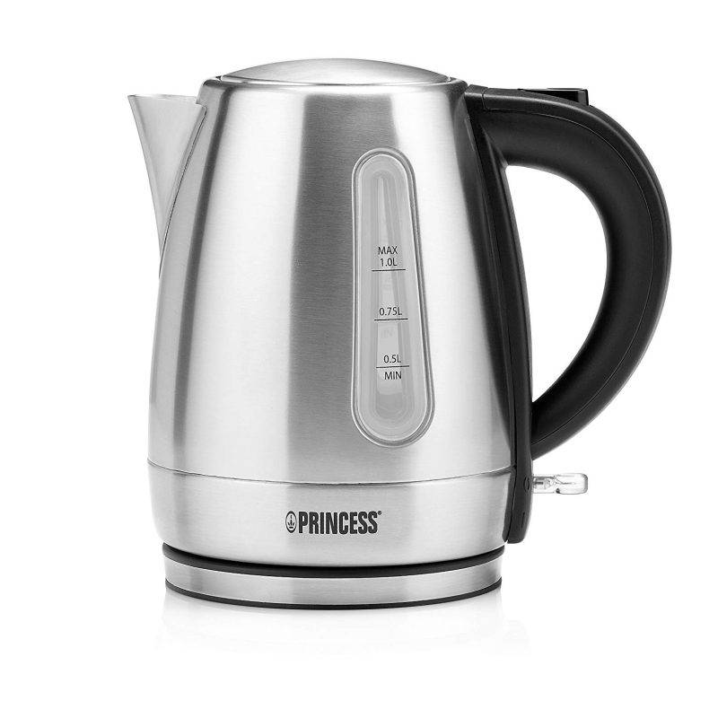 Bouilloire PRINCESS 1L Filtre Amovible 2200W - Inox