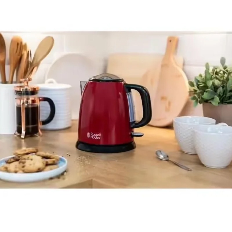 Bouilloire RUSSELL HOBBS Compacte Colours Plus 1L - Rouge - Image 5