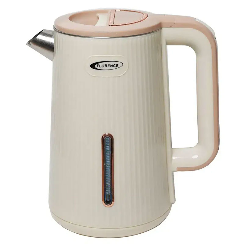 Bouilloire FLORENCE HK-373 1500W 2L - Beige