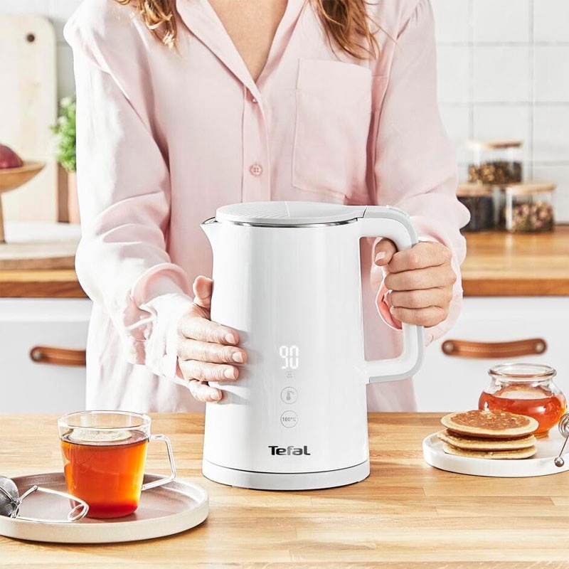 Bouilloire Sans fil Sense TEFAL KO693110 1.5Litre 1500-1800W - Blanc - Image 6