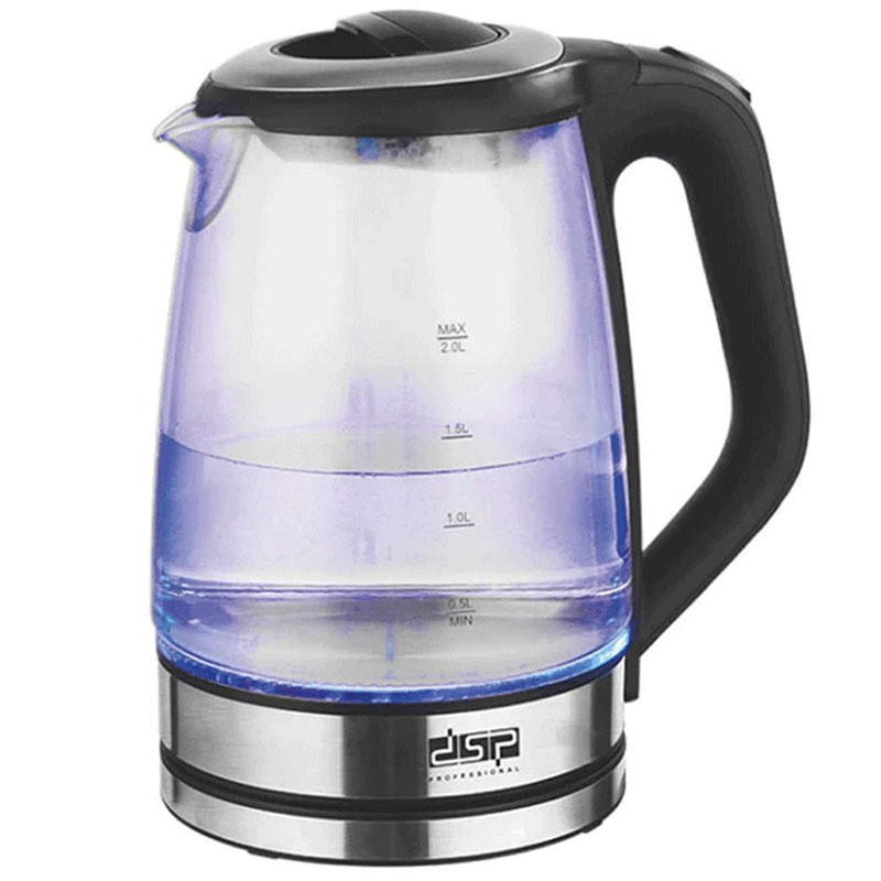 Bouilloire Électrique DSP KK1273 2200W 2 Litres Noir, Photo boutique MyTek chez MyTek