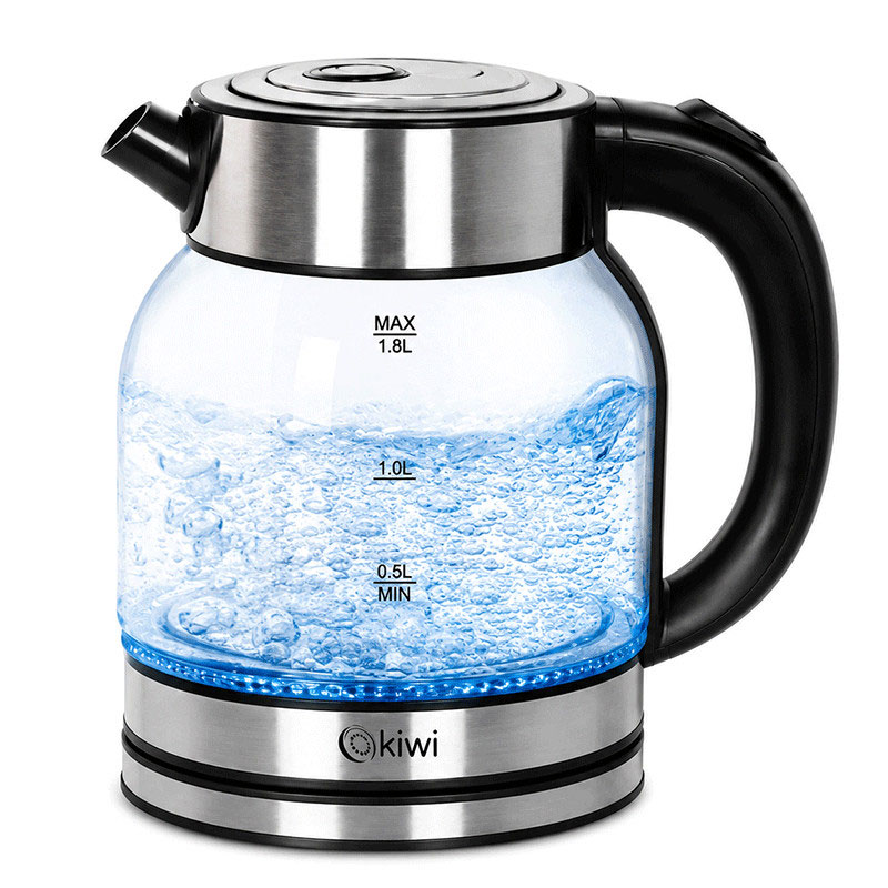 Bouilloire Sans Fil KIWI KK-3333 1.8Litre 2000W - Verre