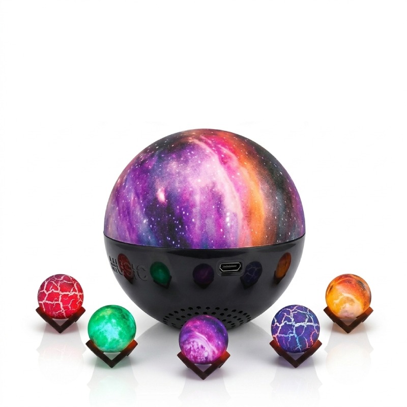 Boule Lumineuse Rythmique Avec Audio Bluetooth