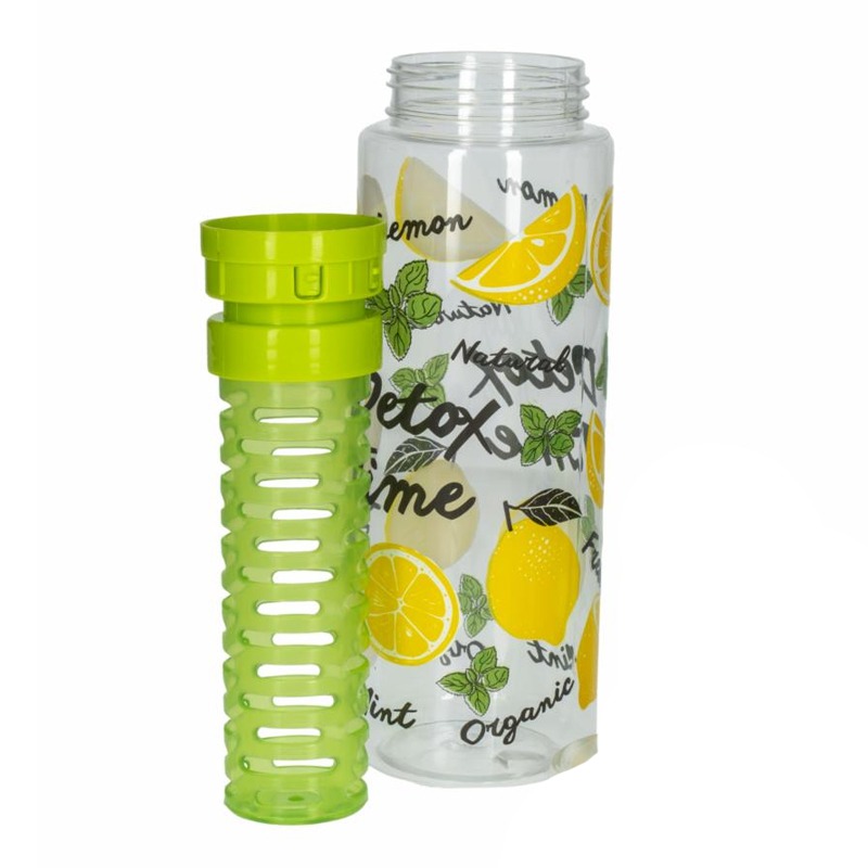 Bouteille d'Eau détox Herevin 650ml - Vert - Image 2