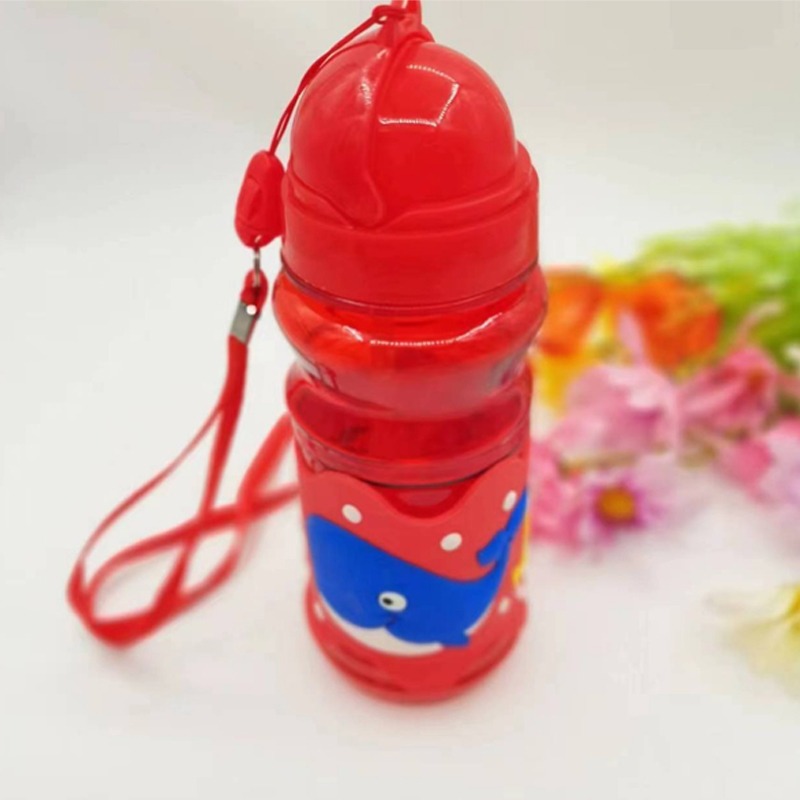 Bouteille D’Eau Colorée Pour Enfants - Rouge - Image 3