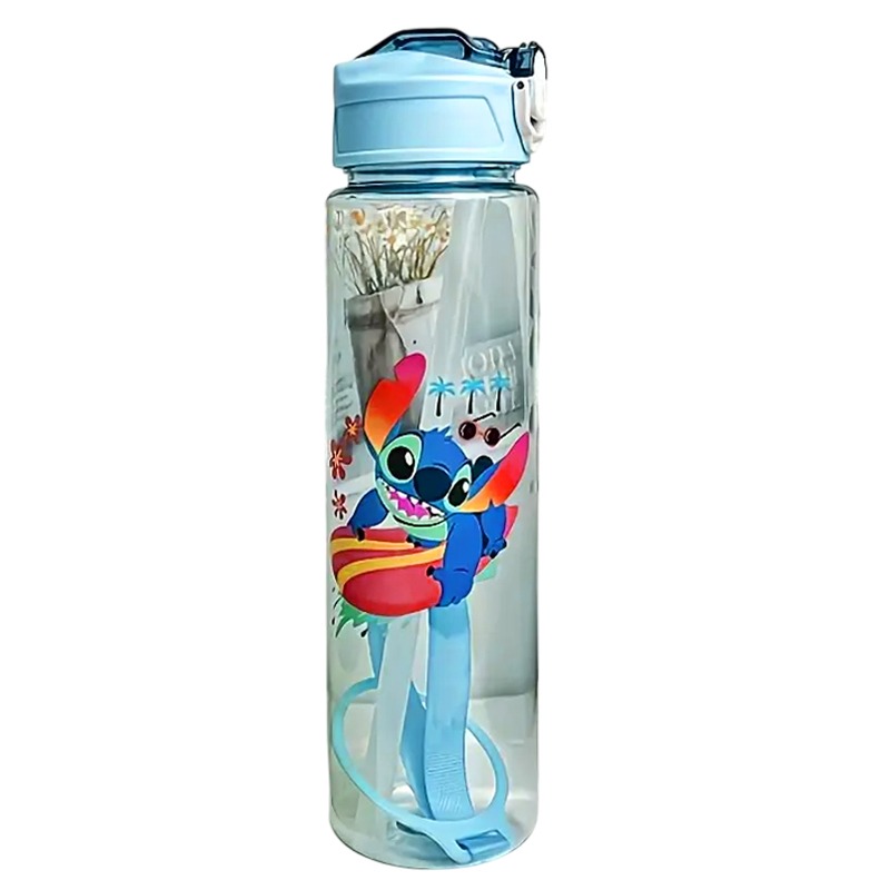 Bouteille D'eau Stitch 500ml - Bleu (10984-17-B)