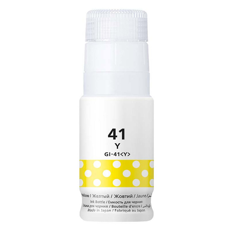 Bouteille D'encre CANON Adaptable GI-41YA Yellow 