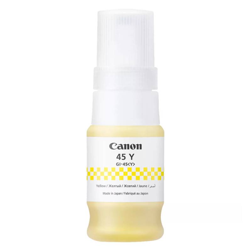 Bouteille D'encre Canon GI-45 Original 40Ml Jaune, Photo boutique MyTek chez MyTek