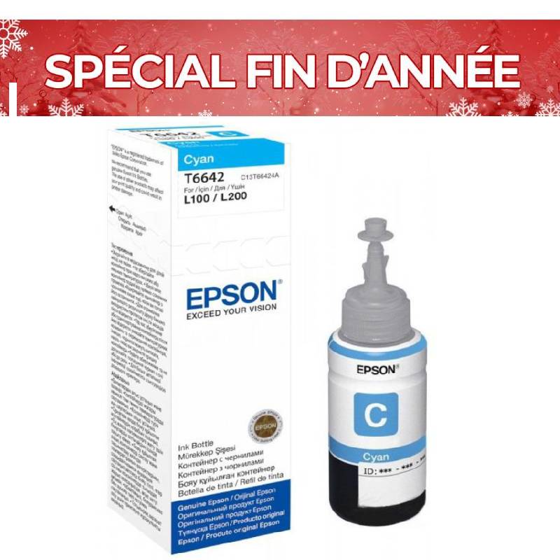 Epson T6642 Cyan ink bottle 70ml, Photo boutique MyTek chez MyTek