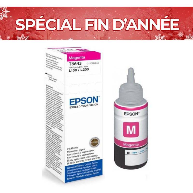 Epson T6643 Magenta ink bottle 70ml, Photo boutique MyTek chez MyTek