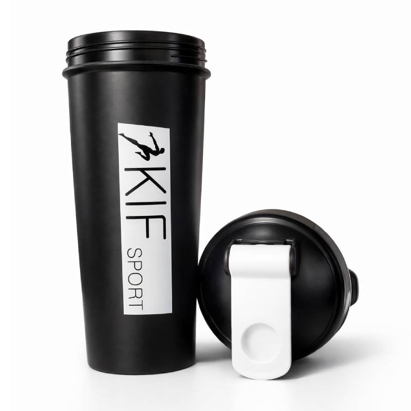 Bouteille Proteine Kif Sport - Noir - Image 3