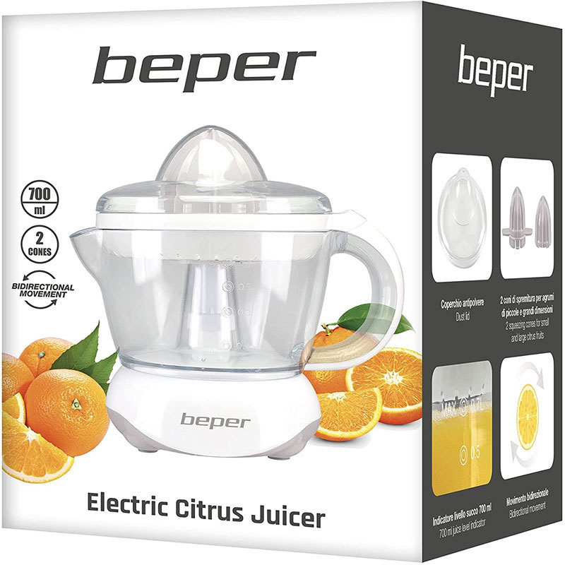 Presse agrumes BEPER BP102 25W - Blanc - Image 4