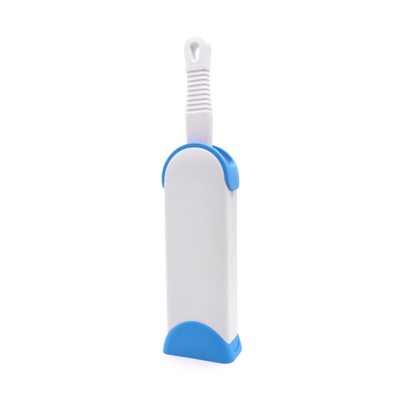 Brosse anti-poils portable Pour Chat Et Chien - Bleu et Blanc - Image 2