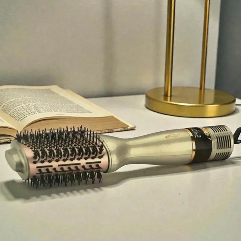Brosse Soufflante FLORENCE HK449-3 1000W - Gold - Image 4