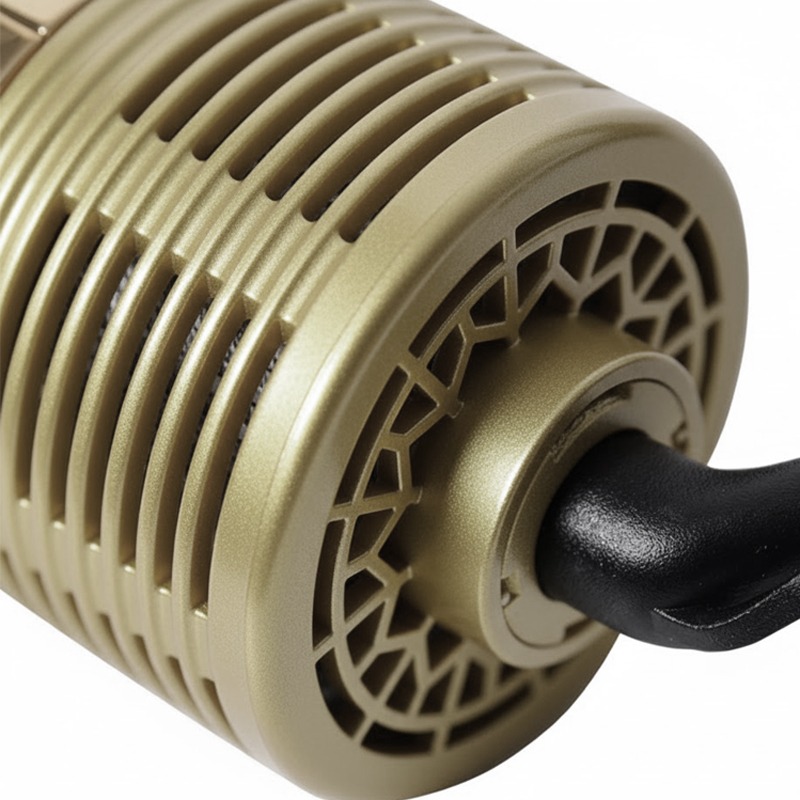 Brosse Soufflante FLORENCE HK449-3 1000W - Gold - Image 3