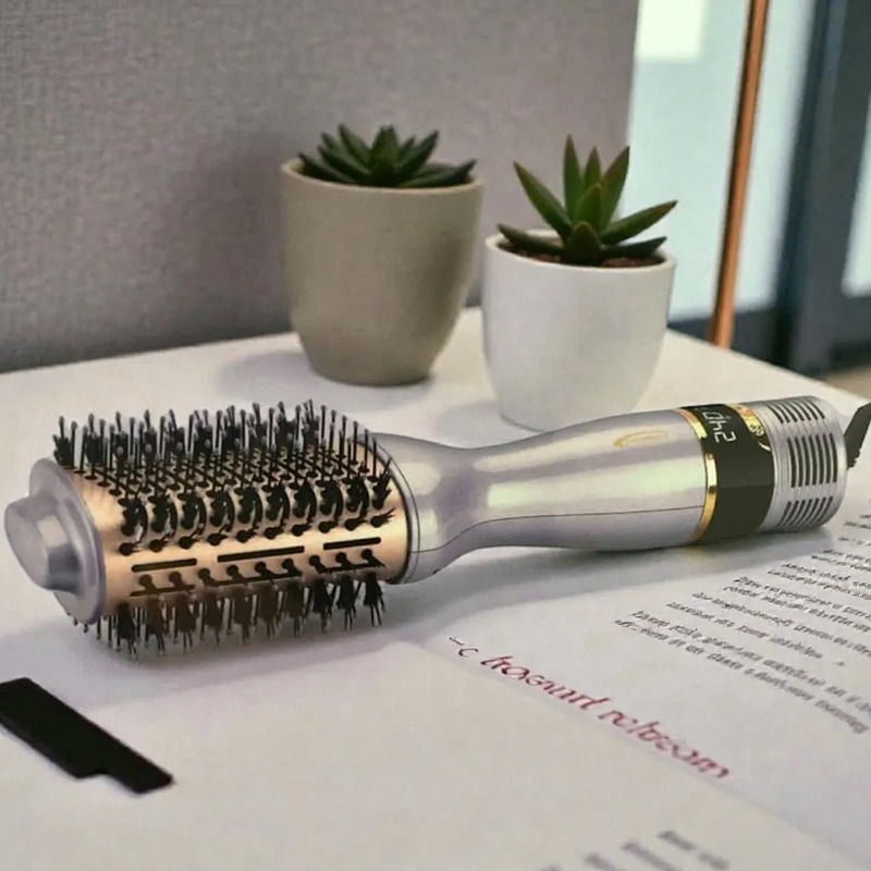 Brosse Soufflante FLORENCE HK449-3 1000W - Violet - Image 4