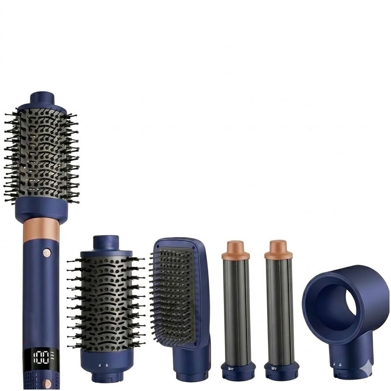 Brosse soufflante LEXICAL LAS-5255-6-B 6en1 1300 Watts - Bleu