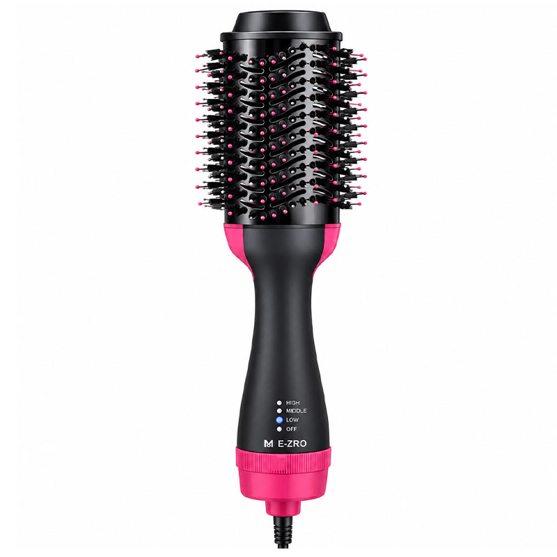 Brosse Soufflante M-EZRO Avocado 3D Power 2000W - Noir