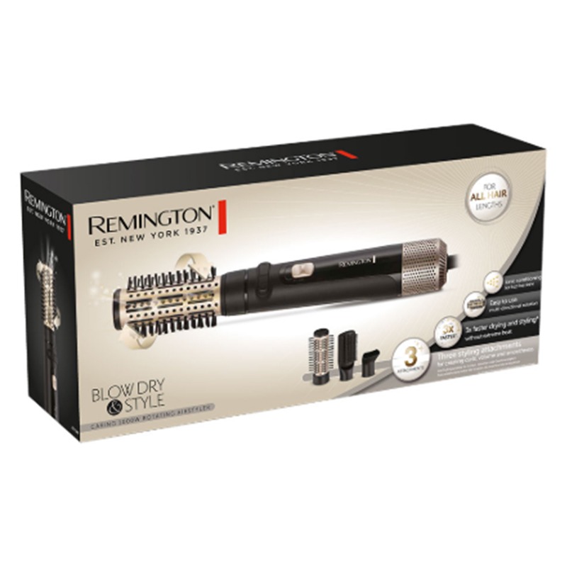 Brosse Soufflante Rotative REMINGTON Blow Style & Dry 1000W - Noir - Image 4
