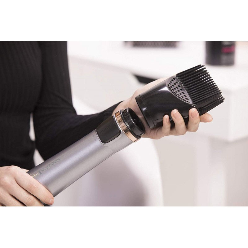 Brosse Soufflante REMINGTON Rotative Kératin Protect 1000W - Noir - Image 3